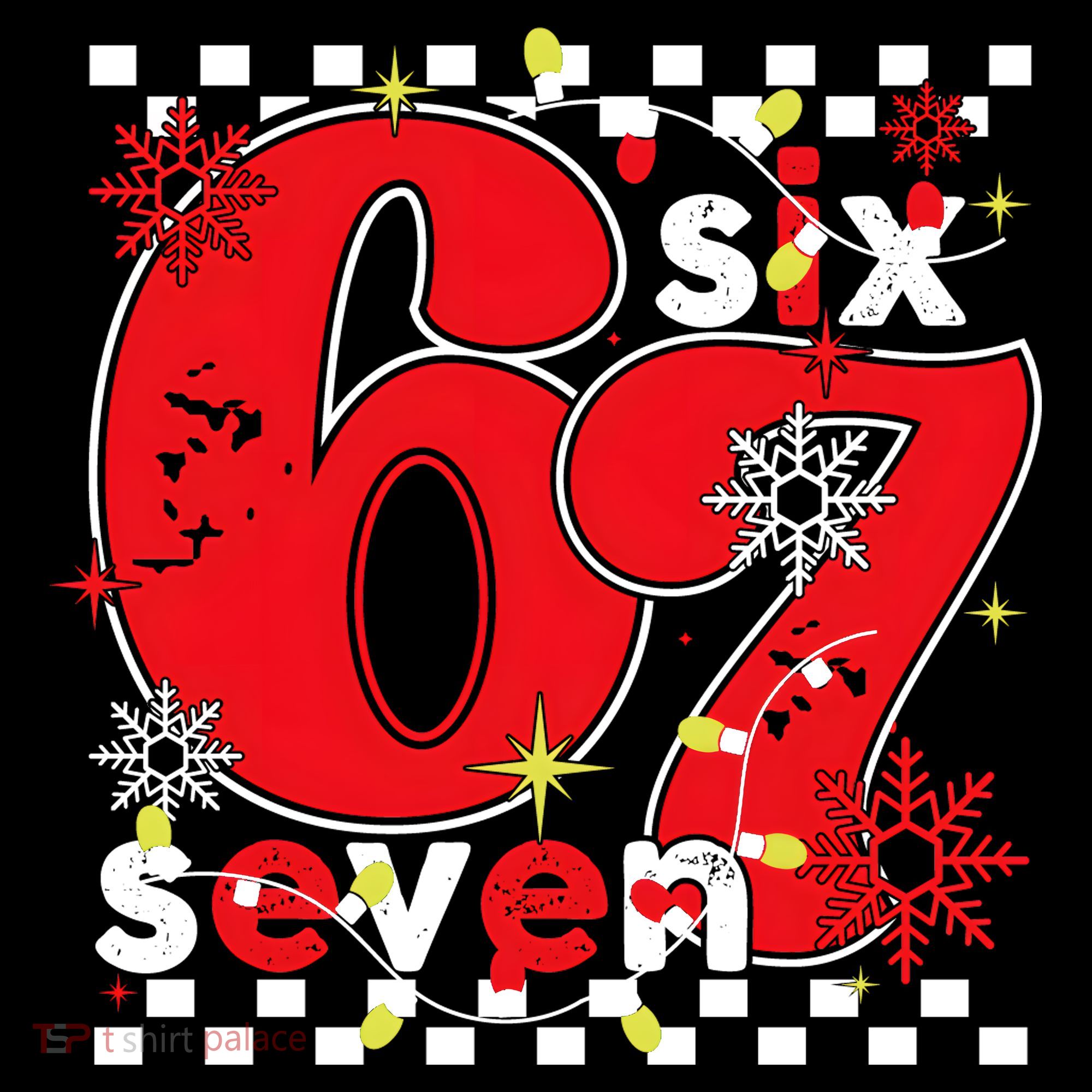 67 Christmas 6-7 Coaster