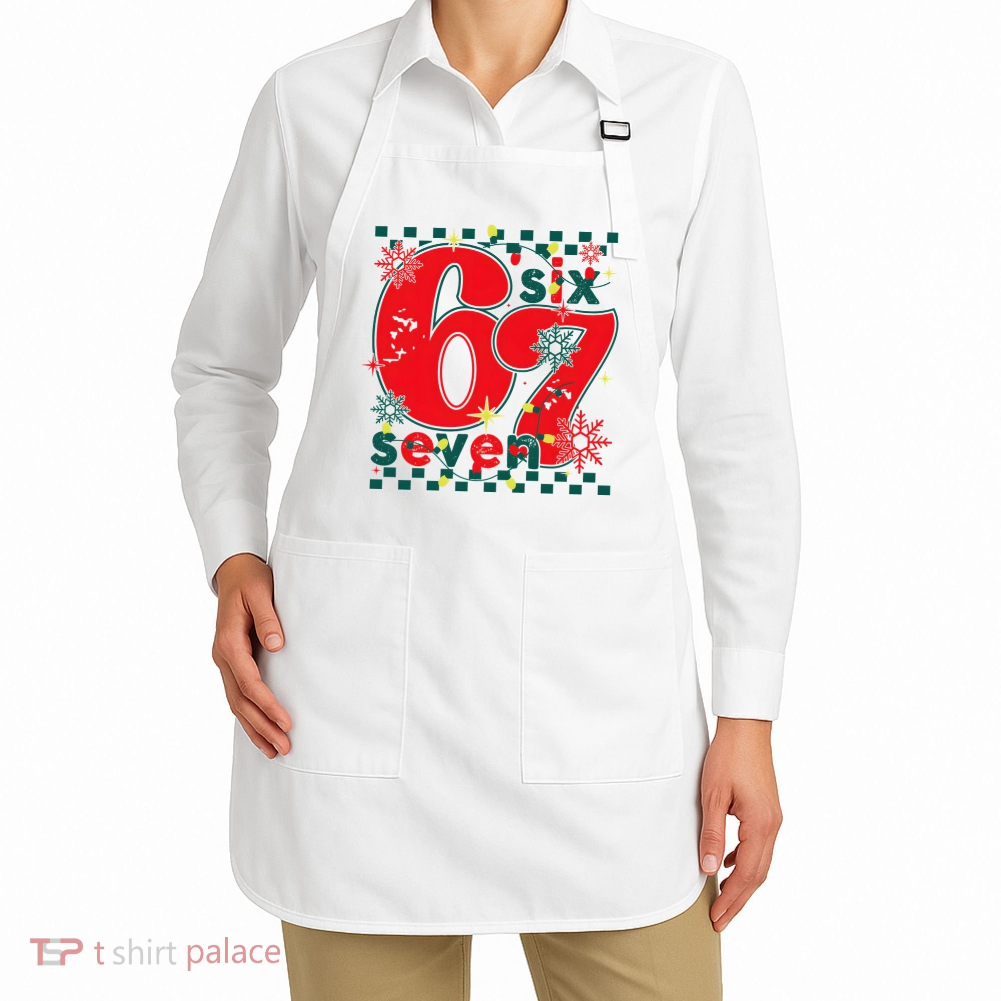 67 Christmas 6-7 Apron