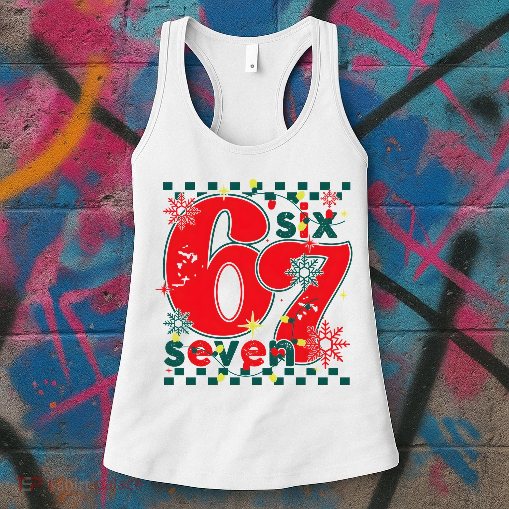 67 Christmas 6-7 Women's Tank Top