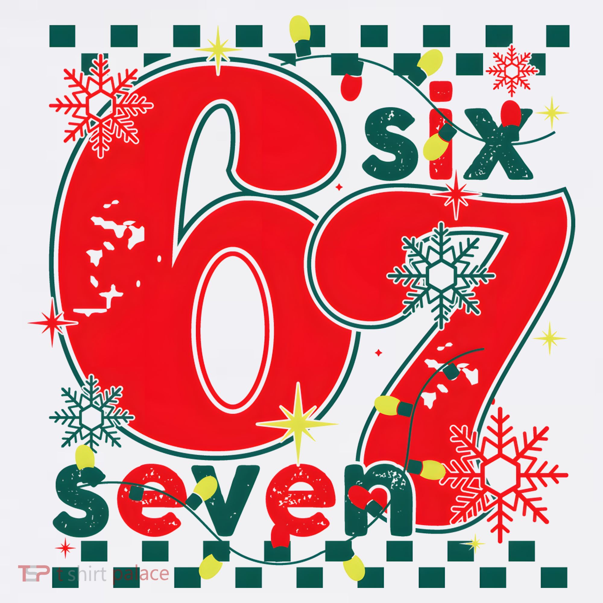 67 Christmas 6-7 Hat