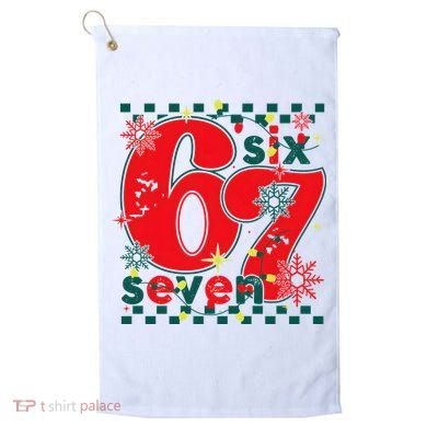 67 Christmas 6-7 Golf Towel
