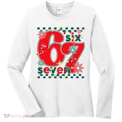 67 Christmas 6-7 Women's Long Sleeve Shirt