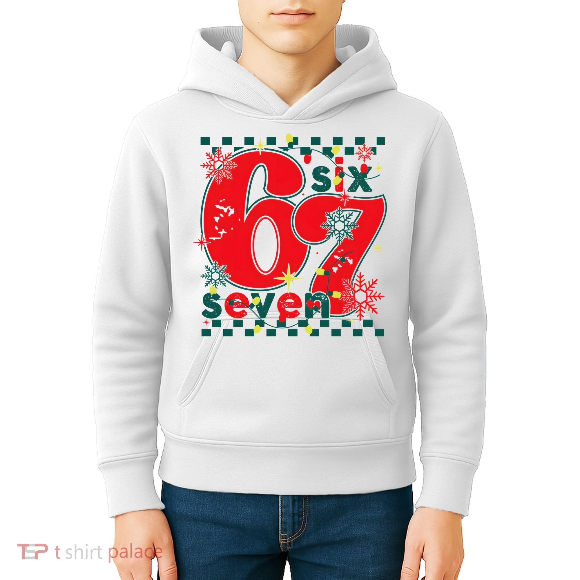 67 Christmas 6-7 Kids Hoodie