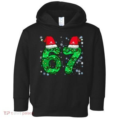 67 Christmas  Toddler Hoodie