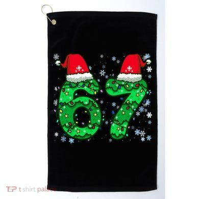 67 Christmas  Golf Towel