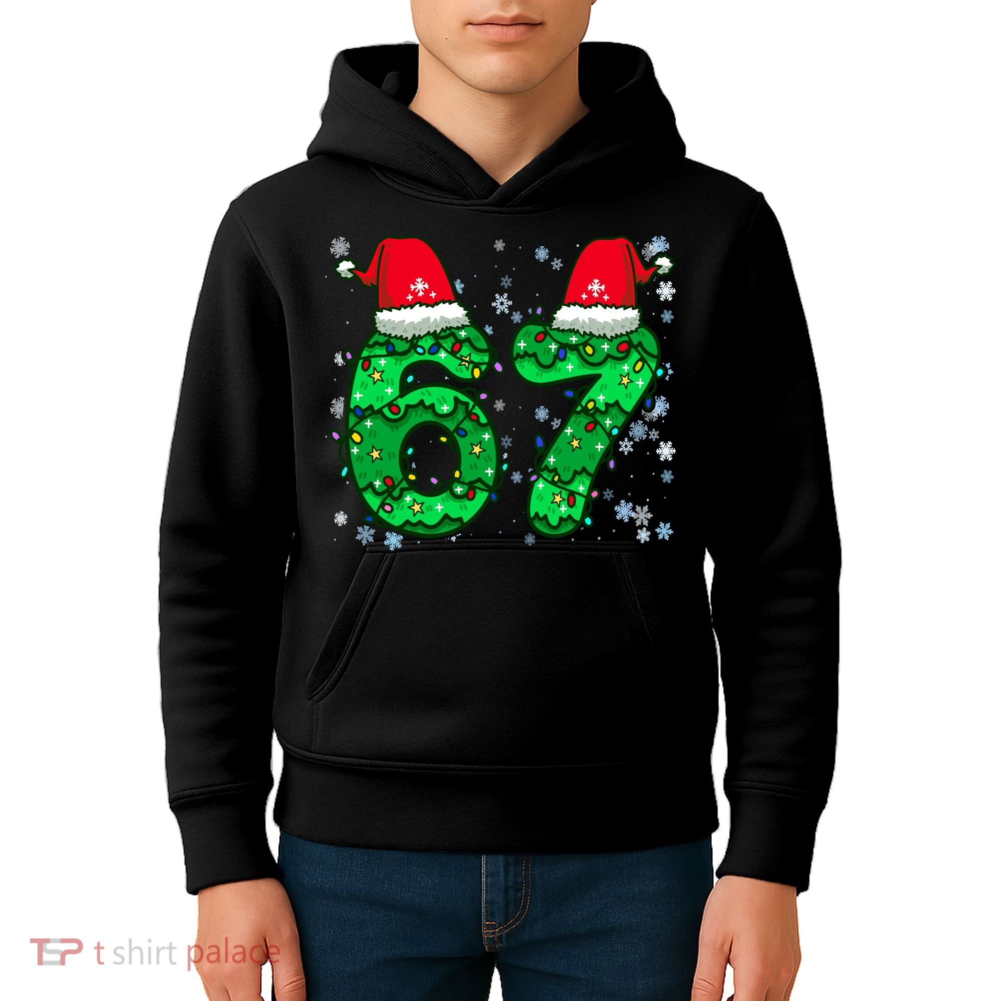 67 Christmas  Kids Hoodie