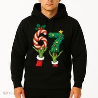 67 Christmas 6-7 Meme Hands Holiday Gen Alpha Hoodie thumb 2