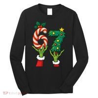 67 Christmas 6-7 Meme Hands Holiday Gen Alpha Long Sleeve Shirt thumb 0