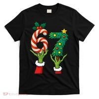 67 Christmas 6-7 Meme Hands Holiday Gen Alpha T-Shirt thumb 0