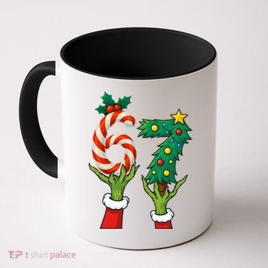 67 Christmas 6-7 Meme Hands Holiday Gen Alpha Coffee Mug