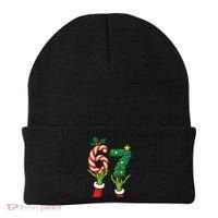 67 Christmas 6-7 Meme Hands Holiday Gen Alpha Beanie thumb 0
