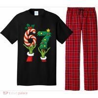 67 Christmas 6-7 Meme Hands Holiday Gen Alpha Pajama Set thumb 0