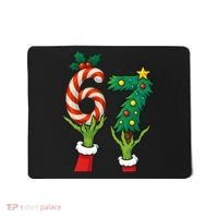 67 Christmas 6-7 Meme Hands Holiday Gen Alpha Mousepad thumb 0