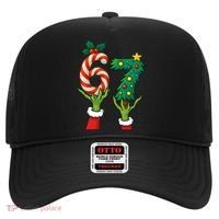 67 Christmas 6-7 Meme Hands Holiday Gen Alpha Hat thumb 0