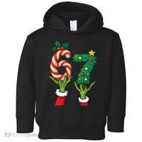 67 Christmas 6-7 Meme Hands Holiday Gen Alpha Toddler Hoodie thumb 0