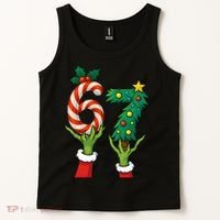 67 Christmas 6-7 Meme Hands Holiday Gen Alpha Tank Top thumb 2