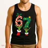 67 Christmas 6-7 Meme Hands Holiday Gen Alpha Tank Top thumb 3