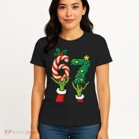 67 Christmas 6-7 Meme Hands Holiday Gen Alpha Women's T-Shirt thumb 4