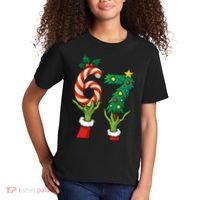 67 Christmas 6-7 Meme Hands Holiday Gen Alpha Kids T-Shirt thumb 2