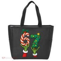 67 Christmas 6-7 Meme Hands Holiday Gen Alpha Tote Bag thumb 0
