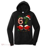 67 Christmas 6-7 Meme Holiday Santa Hands Six Seven Women's Hoodie thumb 0