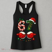67 Christmas 6-7 Meme Holiday Santa Hands Six Seven Women's Tank Top thumb 3