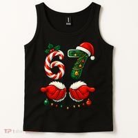67 Christmas 6-7 Meme Holiday Santa Hands Six Seven Tank Top thumb 2