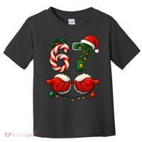 67 Christmas 6-7 Meme Holiday Santa Hands Six Seven Toddler T-Shirt thumb 0