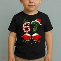 67 Christmas 6-7 Meme Holiday Santa Hands Six Seven Toddler T-Shirt thumb 2