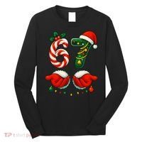 67 Christmas 6-7 Meme Festive Gen Alpha Slang Long Sleeve Shirt thumb 0