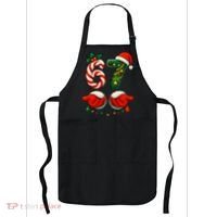 67 Christmas 6-7 Meme Festive Gen Alpha Slang Apron thumb 0