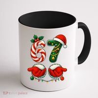 67 Christmas 6-7 Meme Festive Gen Alpha Slang Coffee Mug thumb 1