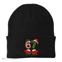 67 Christmas 6-7 Meme Festive Gen Alpha Slang Beanie thumb 0