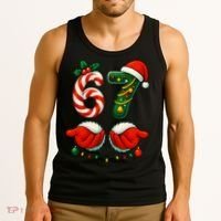 67 Christmas 6-7 Meme Festive Gen Alpha Slang Tank Top thumb 3