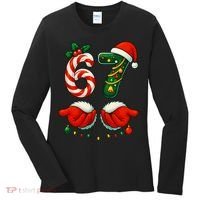67 Christmas 6-7 Meme Festive Gen Alpha Slang Women's Long Sleeve Shirt thumb 0