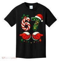 67 Christmas 6-7 Meme Festive Gen Alpha Slang Kids T-Shirt thumb 0