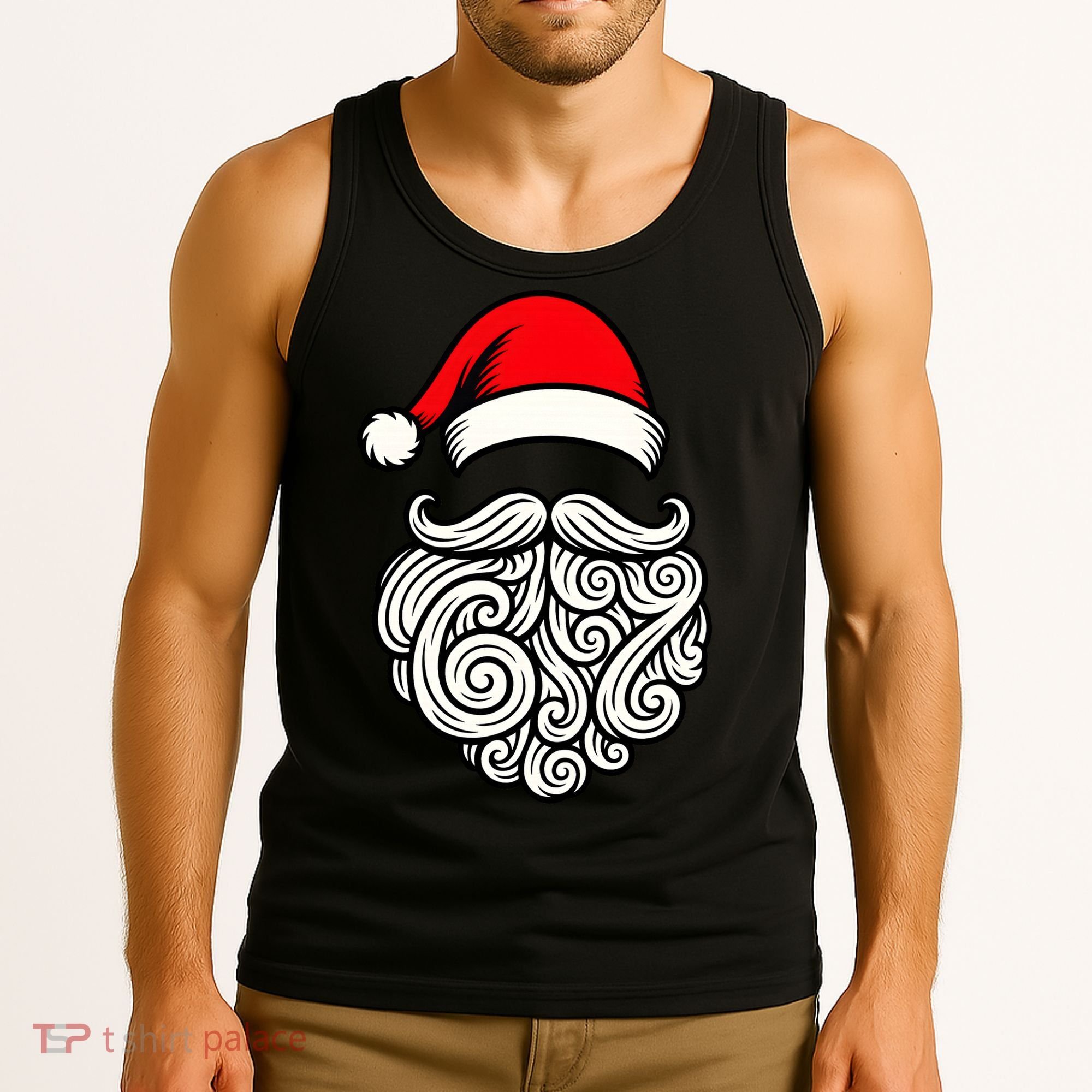 6-7 Christmas 67 Santa Six Seven Christmas Tank Top