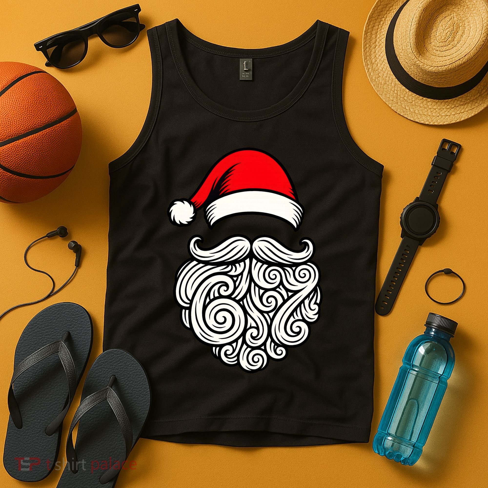 6-7 Christmas 67 Santa Six Seven Christmas Tank Top