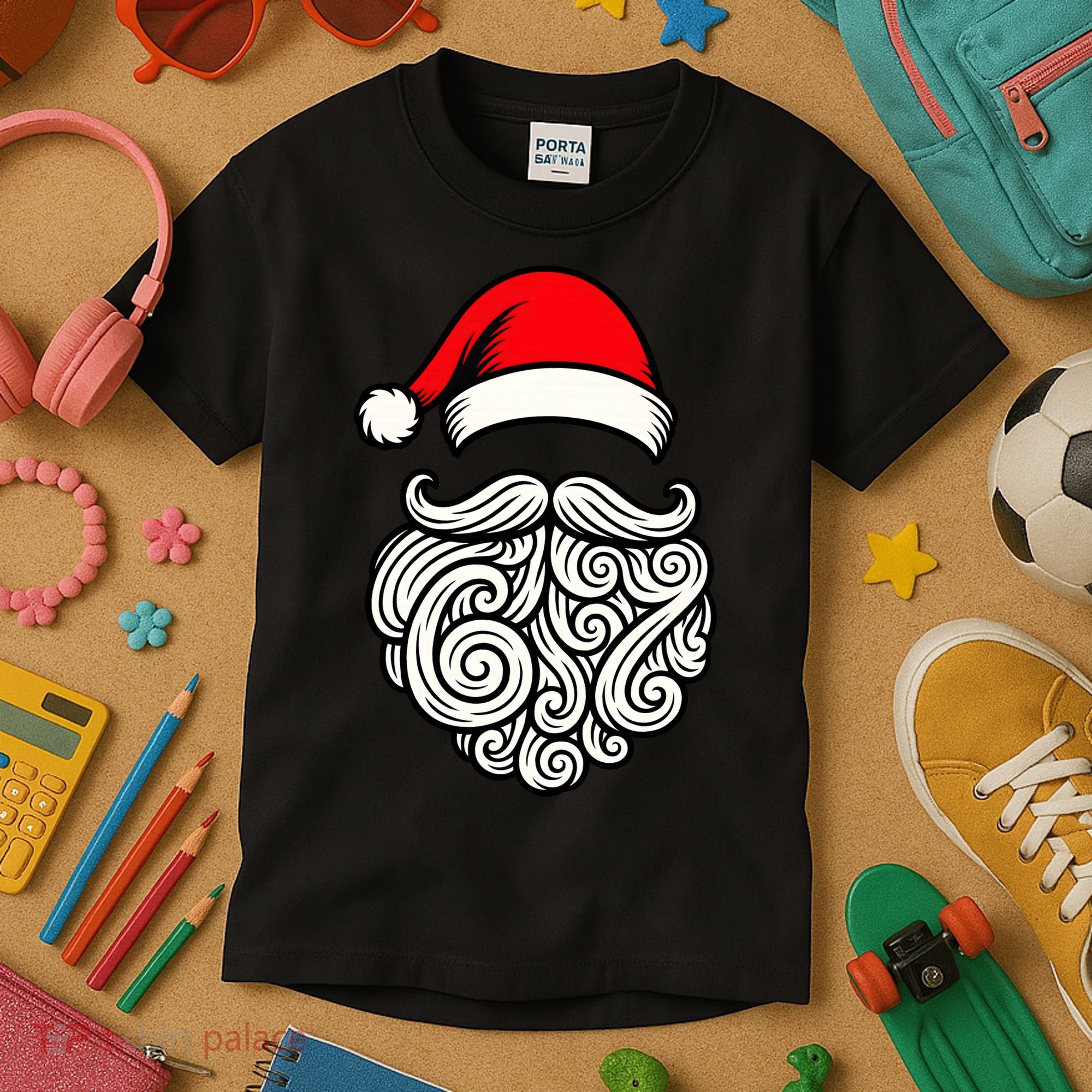 6-7 Christmas 67 Santa Six Seven Christmas Kids T-Shirt