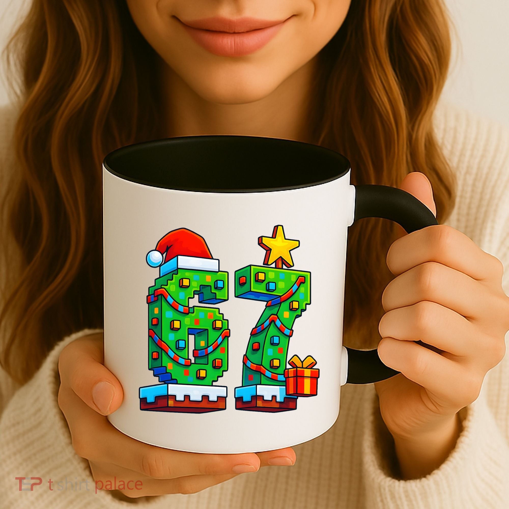 67 Christmas 6-7 Gaming School Meme Six Seven Gamer Coffee Mug