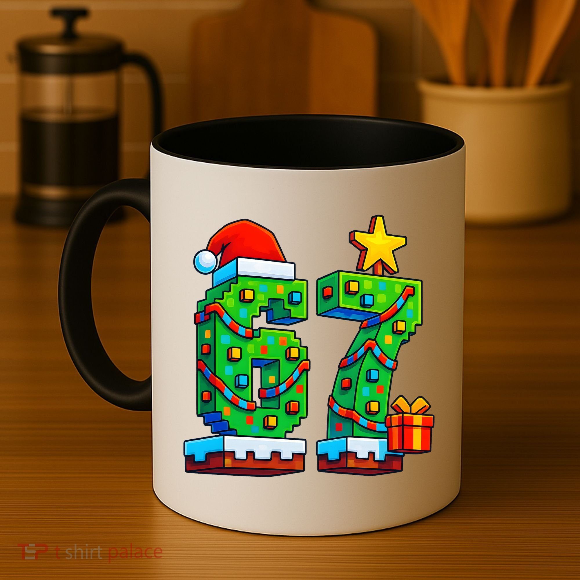67 Christmas 6-7 Gaming School Meme Six Seven Gamer Coffee Mug