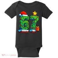67 Christmas 6-7 Gaming School Meme Six Seven Gamer Baby Bodysuit thumb 0
