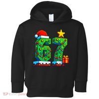 67 Christmas 6-7 Gaming School Meme Six Seven Gamer Toddler Hoodie thumb 0