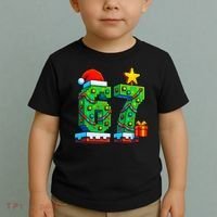 67 Christmas 6-7 Gaming School Meme Six Seven Gamer Toddler T-Shirt thumb 2