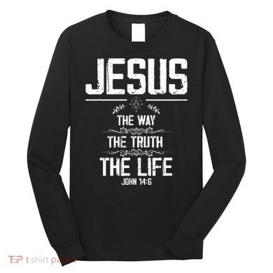 6 Christian Bible Verse Long Sleeve Shirt