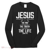 6 Christian Bible Verse Long Sleeve Shirt thumb 0
