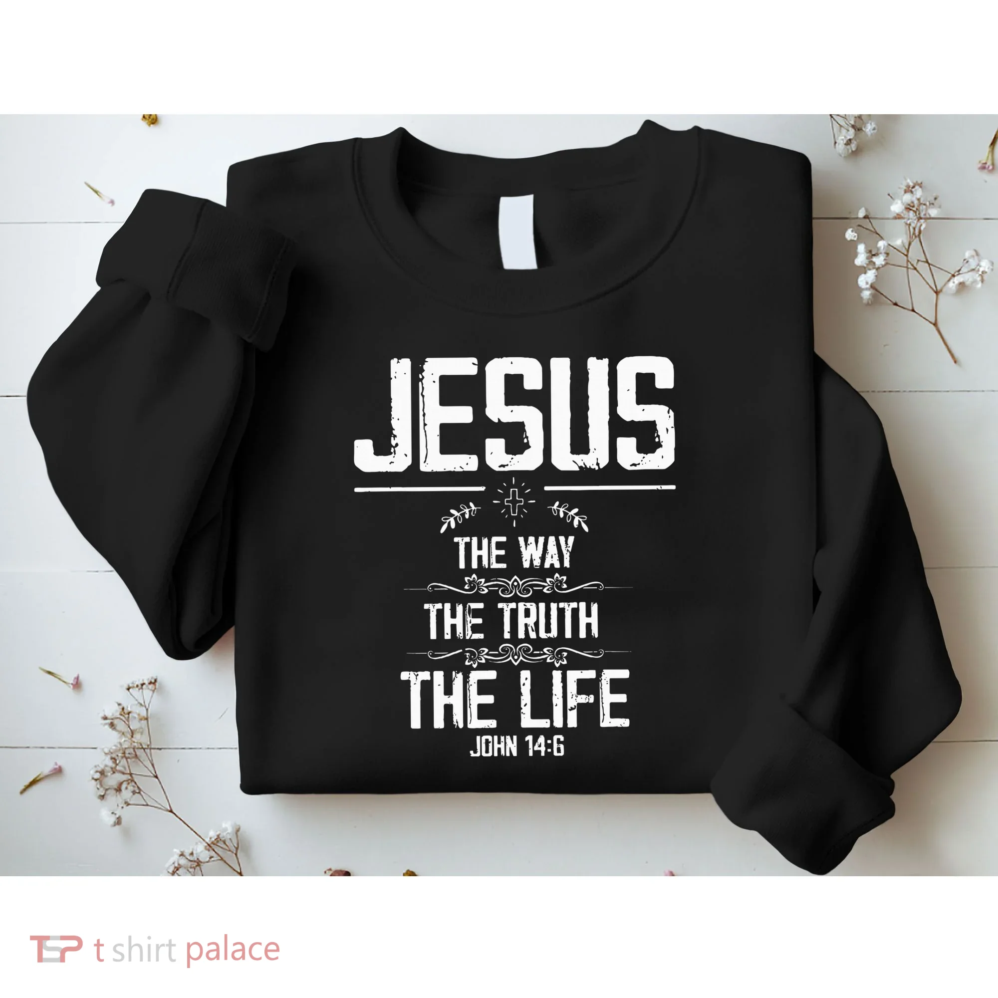 6 Christian Bible Verse Sweatshirt