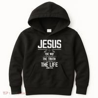 6 Christian Bible Verse Kids Hoodie thumb 0