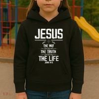 6 Christian Bible Verse Kids Hoodie thumb 3