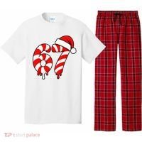 67 Christmas Candy Cane Number Sixty Seven Santa  Pajama Set thumb 0